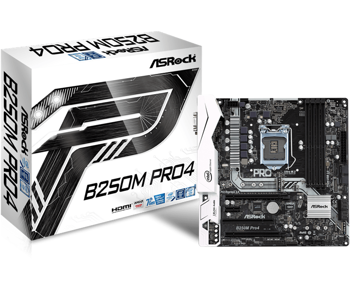 Mainboard Asrock B250M Pro4 Socket 1151 (518SP)